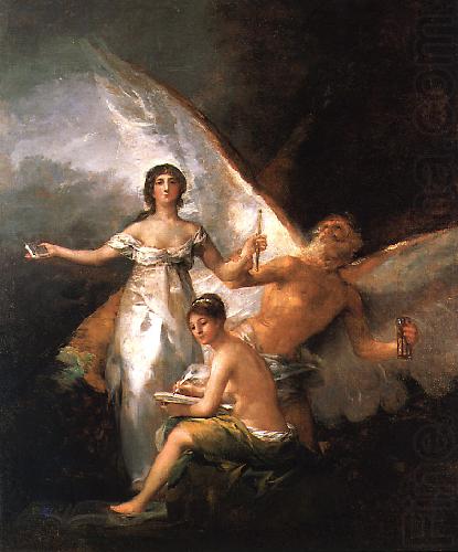 Francisco de Goya La Verdad, la Historia y el Tiempo china oil painting image